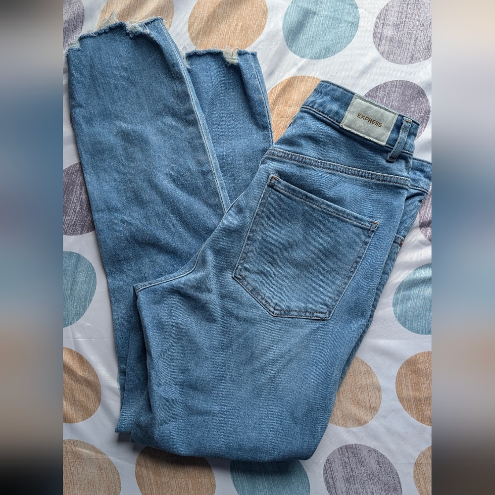 Express Light Blue Jeans Curvy
